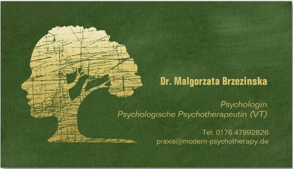 Business Card Dr. Malgorzata Brzezinska